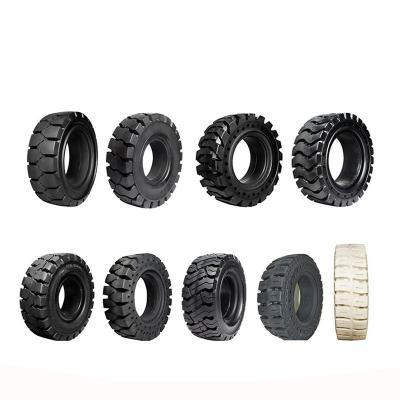 China Forklift  Truck Spare Parts Forklift Solid Tires  Suppliers 8x7-8.500-8.650-10.700-12.28x9-15.250-15.300 -15 for sale