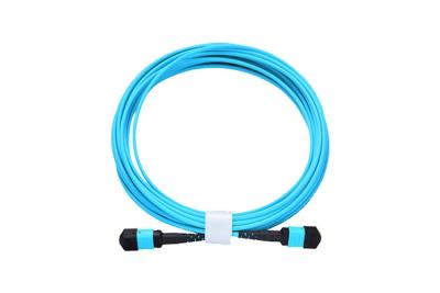 China MPO MTP Optical Fiber Trunk Cable 24 12 Core 50 125 Patch Cord for sale