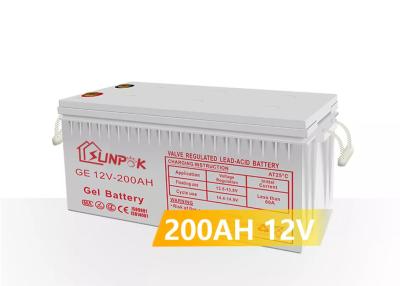 Китай 12V 50Ah 100Ah 150Ah Gel Battery: Enjoy Optimal Solar Energy Storage with Sunpok продается