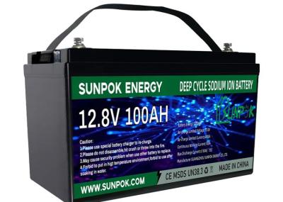 China Da bateria profunda profunda do ciclo da bateria lifepo4 do gel do ciclo de Sunpok 12v o ciclo profundo selou a bateria acidificada ao chumbo à venda