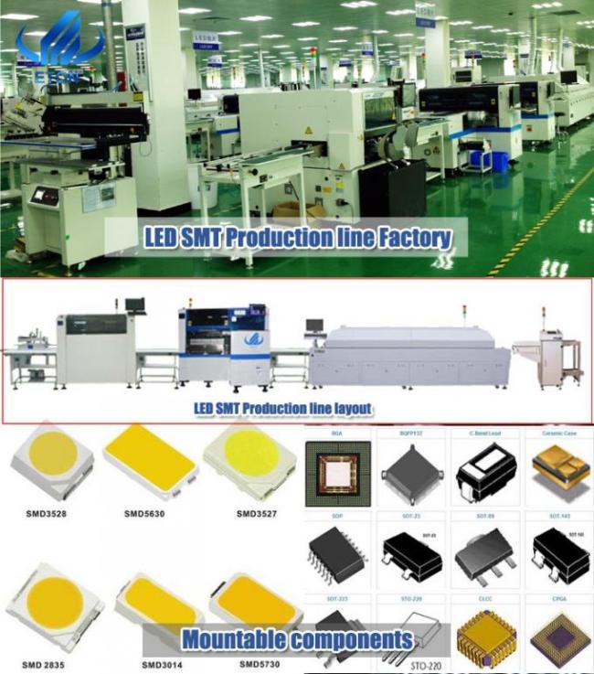 180000CPH pick and place arm SMT mini pick and place machine for SMT line 1