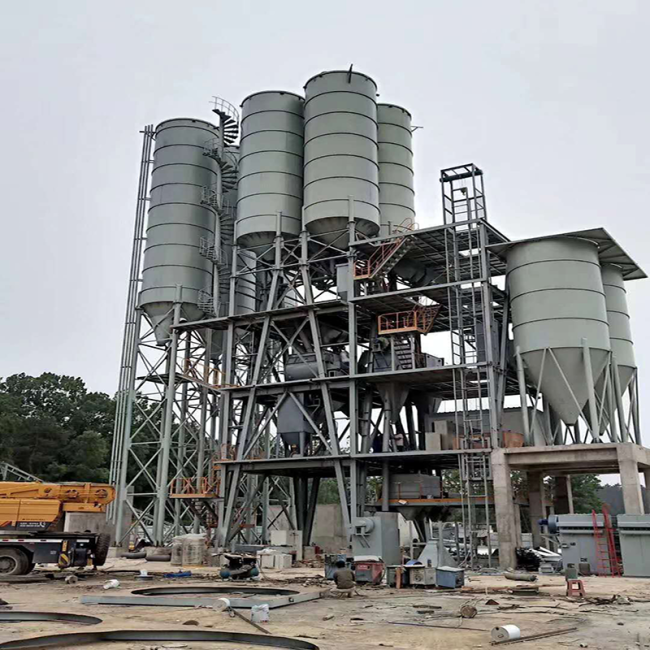 Cement silo installation case study