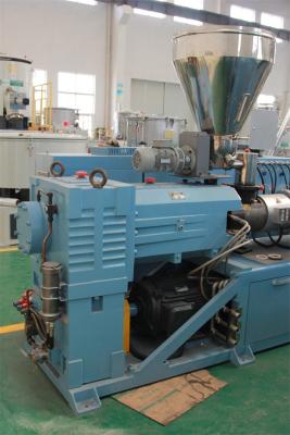 China Stable Operation Plastic Recycling Extruder Machine For Solid PVC Pellet for sale