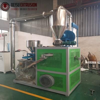 China 500kg/H 10mm LDPE LLDPE Pe Pulverizer With Disc Blade for sale