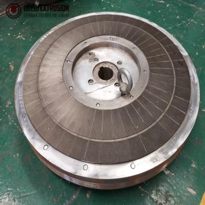 China PE Grinding Disc Rotary Fixed Pulverizer Blade for sale