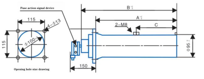 Xrnt3-15.5q High Voltage Current Limiting Fuse for Transformer Protection (Germany DIN Standard)