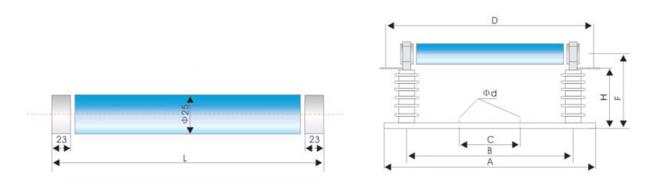Xrnp1-40.5 High Voltage Fuse Xrnp Model/High Voltage Current Limiting Fuse 3.6kv-40.5kv