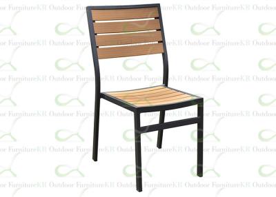 China Outdoor Dining Chairs Patio Polywood Chair for Commercial Alfresco Restaurant for sale