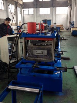 China Heavy Duty Warehouse Shelving Rack Beam Roll Forming Machine With Seaming for sale