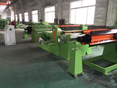 China Machine Weight 15 Ton 4.0mm x 1300mm Steel Slitting Lines Hydraulic Cutter Machine 30m / min for sale