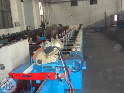 China Color Coated Galvanized Steel Shutter Door Roll Forming Equipment Double - Layer PU for sale