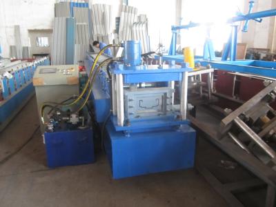 China Galvanized Steel Sheet Metal Door Frame Cold Roll Forming Equipment PLC Control for sale