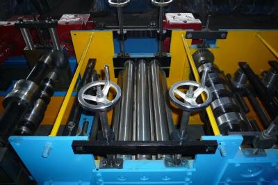 China Colored Steel Stud And Track Roll Forming Machine 7.5 kw 45# steel roller for sale
