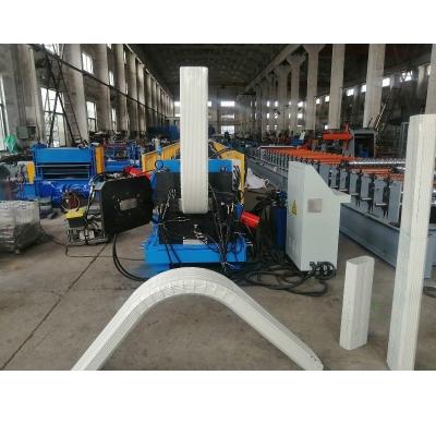 China Drain Pipe Downspout Roll Forming Machine Aluminium 3*4 Inches Square Rainspout Elbow for sale