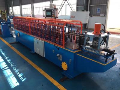 China Galvanized Shutter Door Roll Forming Machine Twin Lath Roller Shutter Door Machine for sale