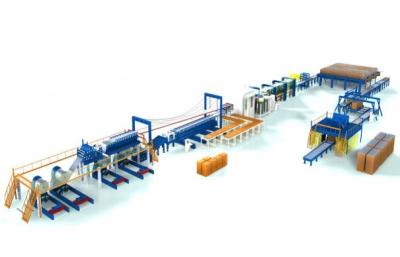 China High Speed Discontinuous PU sandwich Panel Production Line for Wall and Roof for sale