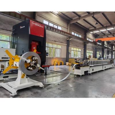 中国 1.5-2.5mm Thickness 8-10m/min Galvanized Steel Uni Strut Channel C Channel Roll Forming Machine 販売のため