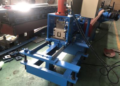China Cutting Material Cr12Mov Steel Guardrail Roll Forming Machine For Shutter Door for sale