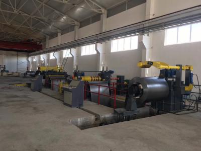 China Auto Security Steel Slitting Lines , Coil Slitting Machine With Low Noise for sale
