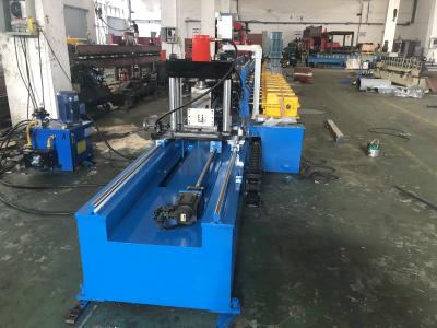China 550MPa Galvanized Steel Strut Channel Roll Forming Machine With 3T Hydraulic Decoiler for sale