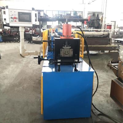 China 10m/Min 7.5KW Hydraulic Punching V Strut Channel Roll Forming Machine for sale