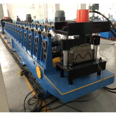 China 22KW Crash Barrier Guardrail Roll Forming Machine 20m/Min Working Speed for sale