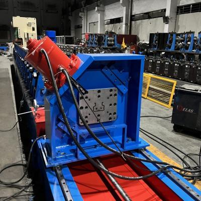 China rollo de Silo del metal del tormento del montante de estante del sistema del almacenamiento de 90*70m m que forma la máquina en venta