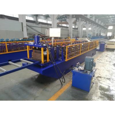 China Automatic Rain Spout Gutter Roll Forming Machine Aluminium Gutter Profile Making Machine for sale