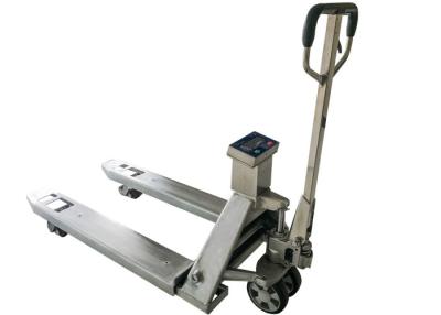 China Electronic Hand 2 ton Pallet Jack With Weight Scale en venta