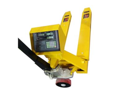 China Removable 3 Ton Pallet Jack With Weight Scale Die Casting for sale