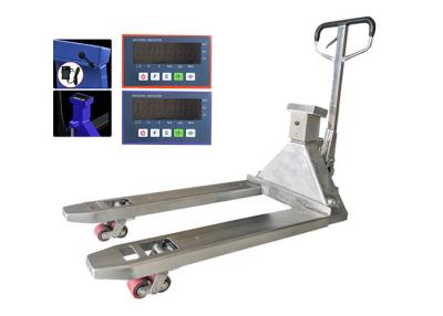 China Hydraulic Pump Manual Forklift Weighing Scale 1 Ton 2T 3 Ton Capacity for sale
