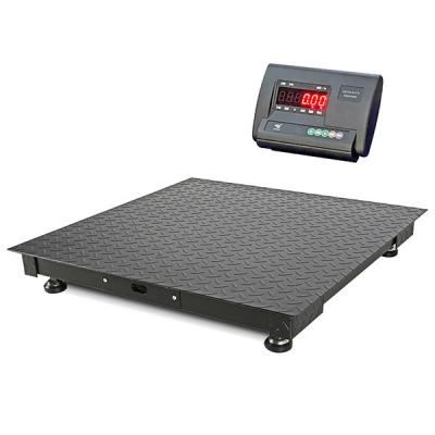 China Smart Digital Indicator Industrial Floor Scale 0.5kg Accuracy 3000kg 5000kg for sale