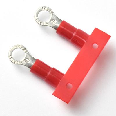 China Circular Crimp Terminals 5MM 10MM Continuous Pre-Isolated Ring Terminal Koperen Kabel Lug Te koop