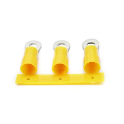 Cina Fabbrica su misura 16 Awg Copper Nylon Isolato Spade Terminal Connector Continuo Ring Terminal in vendita