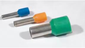 Cina Terminali tubolari a crimpare in rame e nylon isolati multicolore per cavi elettrici, accessori per cablaggio in vendita