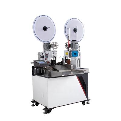 China CFM Automatic Double End Terminal Crimping Machine 0.5Mpa-0.7Mpa Air Pressure for sale