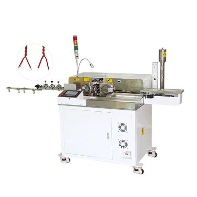 China Automatic Wire Twisting And Tinning Machine 60cm-150cm Cut Length for sale
