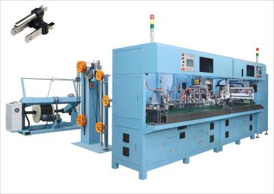 China Down Angle Nema 5-15P Plug Making Crimping Machine Power Cord Production Line for sale