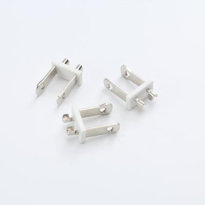 中国 NEMAは1-15電源コードのための1.5*29mmの男性プラグの挿入物2 Pinを分極した 販売のため
