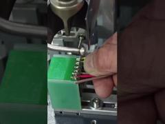 Máquina de soldadura por conecção HDMI Semi-automática de soldadura por inclinação elétrica para conectores