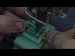 Estação automática de alimentação de estanho Máquina de solda de conectores de micro interruptor de cabo USB automático