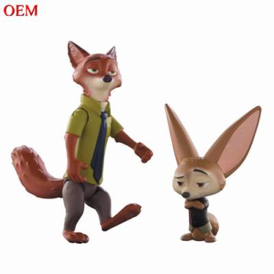 China Customized Zootopia Nick Wilde And Finnick Minifigure Toys Castle for sale