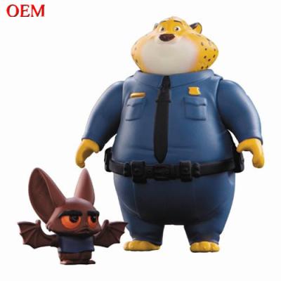 China Customized Toy Clawhauser And Bat Eyewitness Mini-Figure for sale
