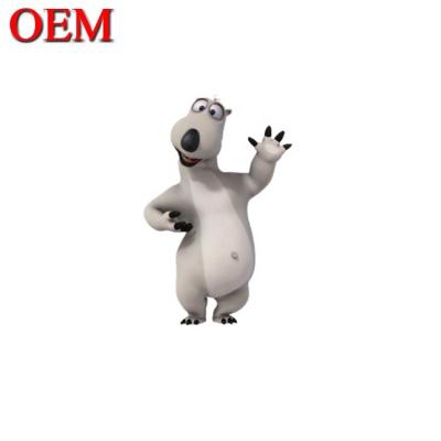 China Fabricante hecho de plástico clásico película personaje oso juguete niño en venta