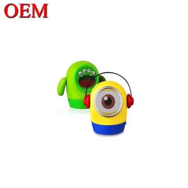 Quality Active Custom Cartoon Toy Mini Photo Taking Blueteeth Speaker Portable Wireless for sale