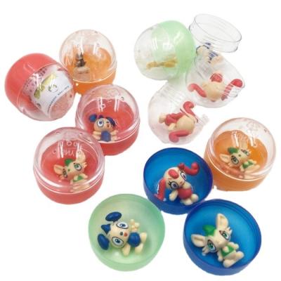 China Desenho personalizado Brinquedos de cápsula a granel Brinquedo de plástico de cápsula pequeno à venda