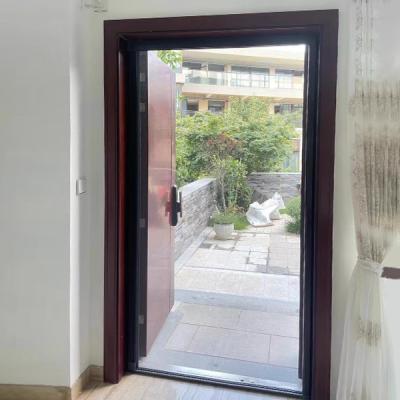 China Aluminium Profiles Black Mesh Retractable Window Fly Screens for sale