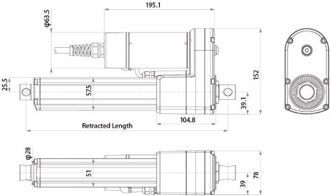 12V DC Mini Linear Actuator