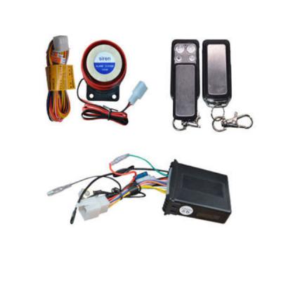 China Programmable Vehicle Security Alarm System 315MHz 100m With Voice Speaking Reminding for sale