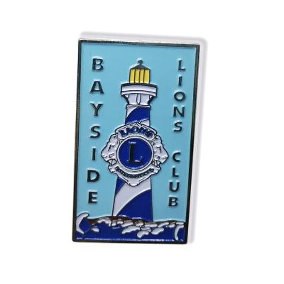 China De encargo grabada en relieve esmaltan color personalizado del OEM Pantone de Pin Badges del metal en venta